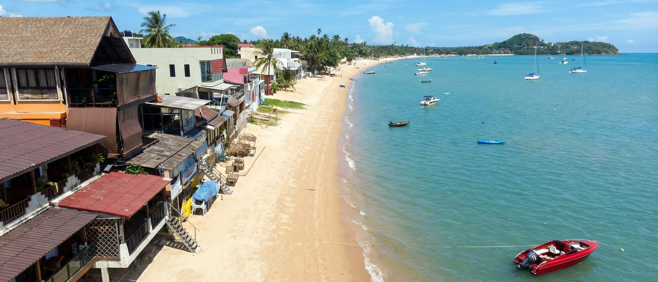 Bophut Beach - north coast of Koh Samui