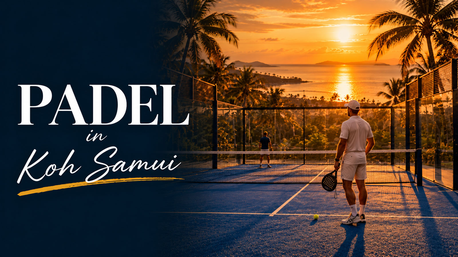 Playing Padel on Koh Samui