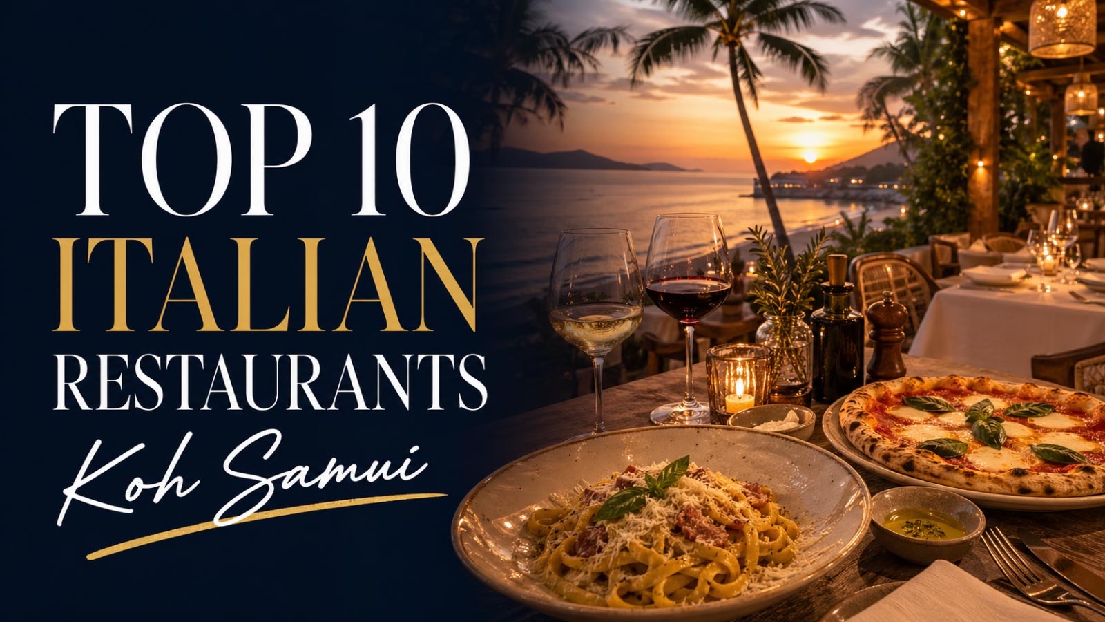 The  Top 10 Italian Restaurants in Koh Samui