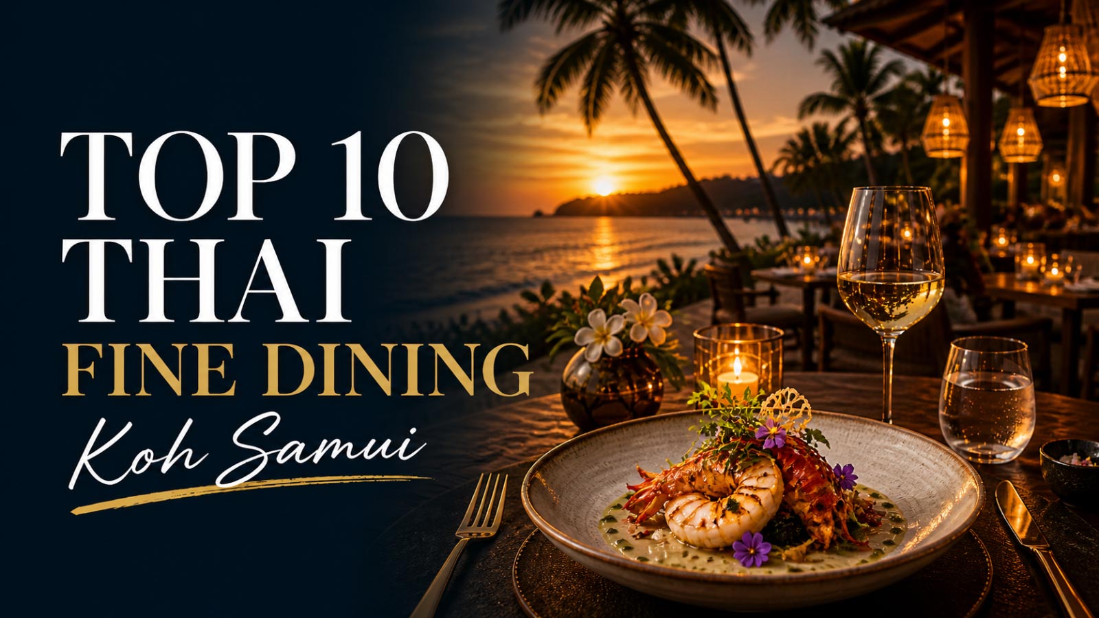 Top 10 Thai Fine Dining Restaurants on Koh Samui