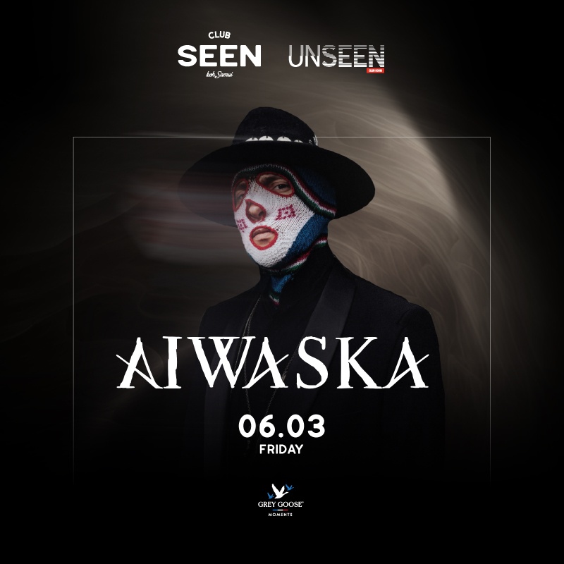 Aiwaska at Club SEEN flyer