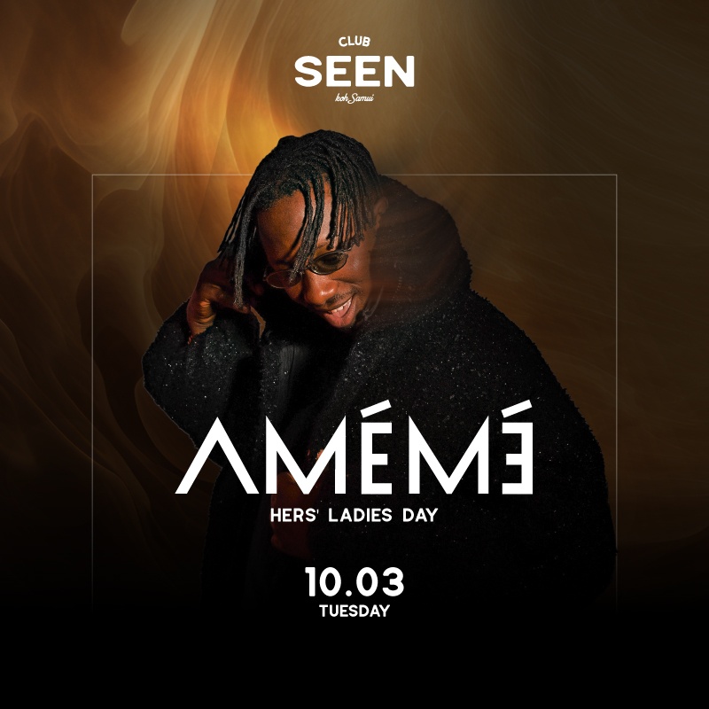 Amémé at Club SEEN flyer
