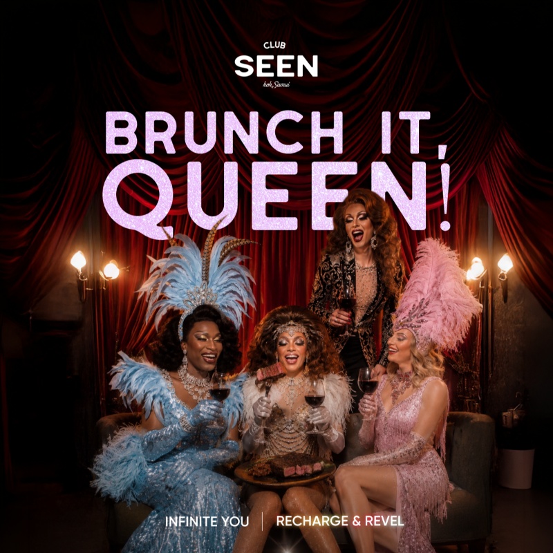 Brunch It, Queen! at Club SEEN flyer