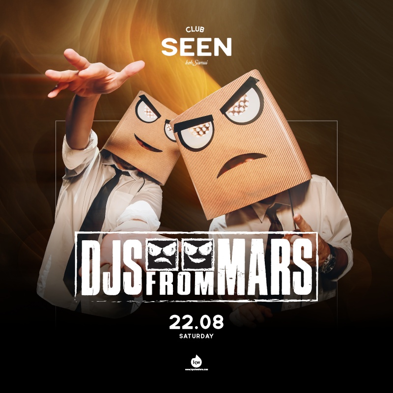 DJs From Mars at Club SEEN flyer