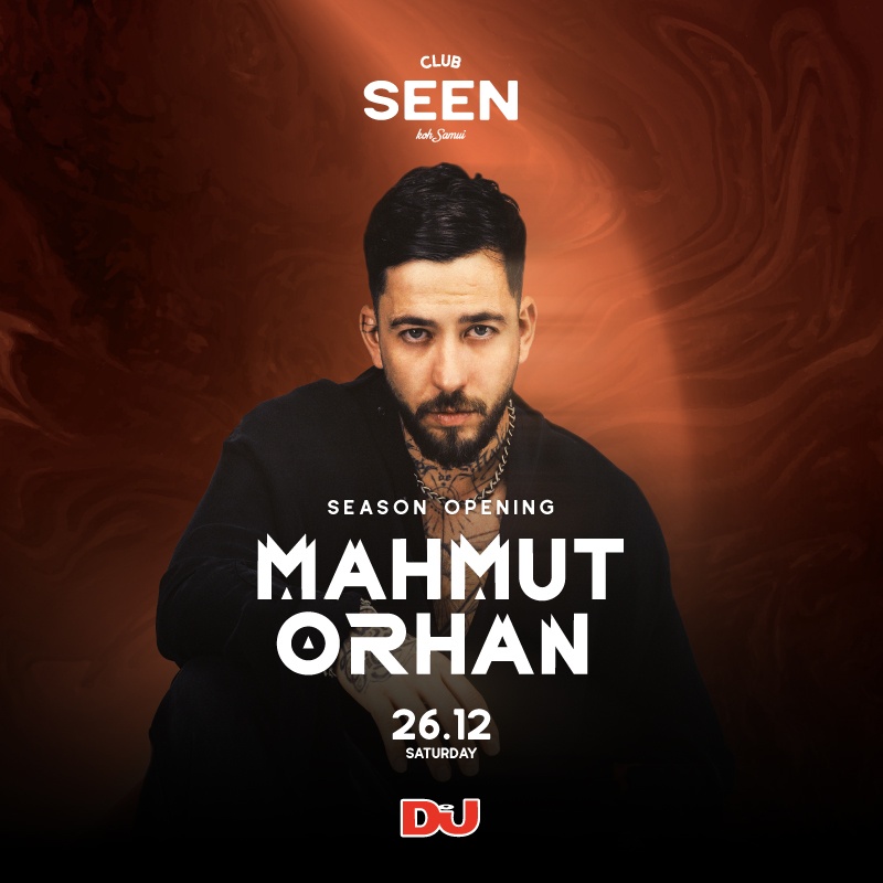 Mahmut Orhan at Club SEEN flyer