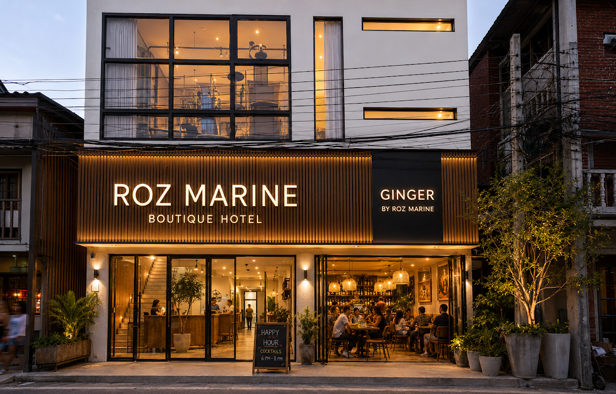 Ginger Beachfront Restaurant - Main view