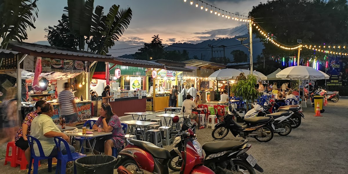 Lamai Night Market - Main view